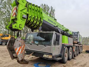 Grue mobile d'occasion Zoomlion 80 tonnes à flèche télescopique, moteur Weichai, pompe hydraulique Hengli, moteur, boîte de vitesses Kato, modèle 2020, 60m - Product Image 4