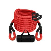 Palanquilla de serpiente negra 4x4, cuerda de recuperación cinética
