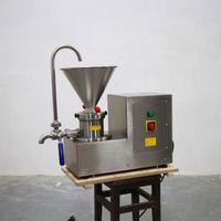 Machine de fabrication de pâte de chili commerciale, broyage humide, moulin colloïdal vertical pour beurre de sésame et de cacahuètes, en provenance d'Inde