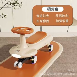 Children Ride On Toy Scooter With Music Lights Swivel <b>Wheels</b> Anti Tipping For Ages 1-6 Unisex <b>Plastic</b> Electric - Product Image 1