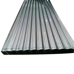 Corrugado galvanizado de acero/hierro roofing hojas recubierto de color hoja de precio