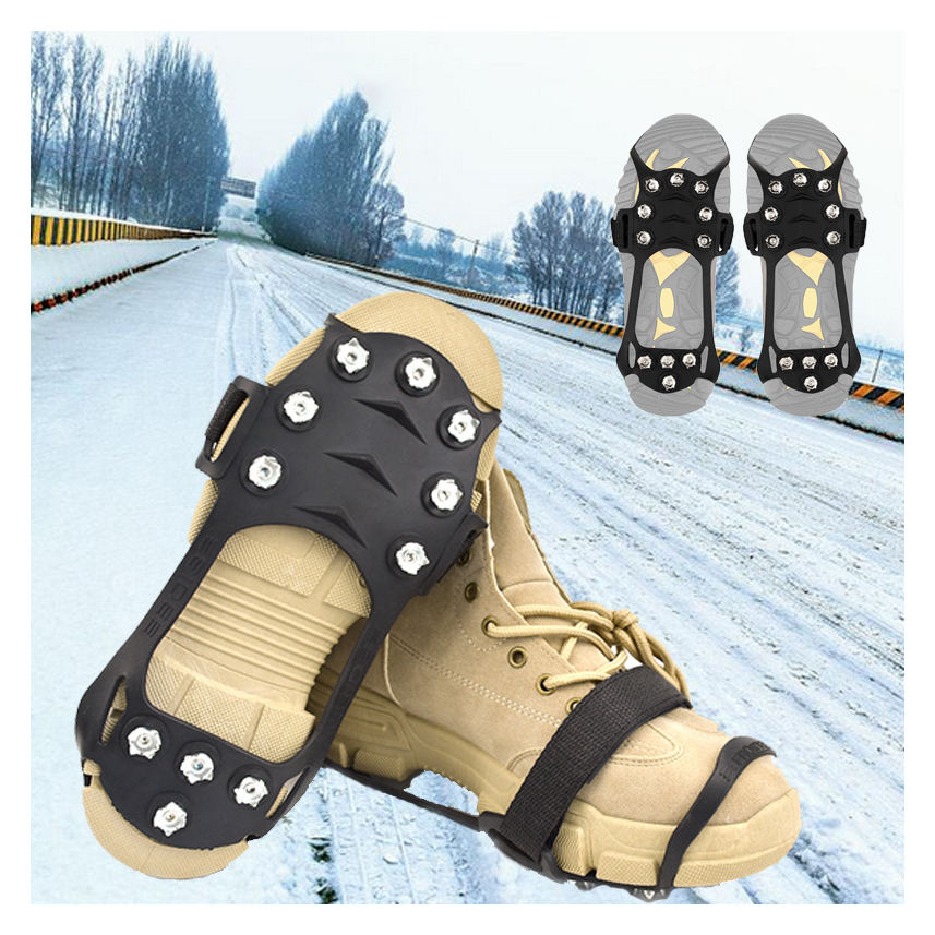 Ice Grippers Boot Cleats For Ice Fishing Ice Gripper Boots - Main Image
