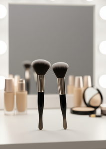 Set di pennelli per trucco da 288 pezzi, in pelo sintetico, con manico in plastica, forma rotonda, per l'applicazione del trucco - Product Image 2