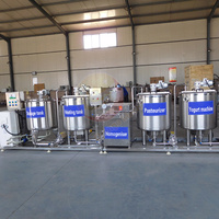 Processus automatique de vieillissement du lait de fromage, Machine 100l, équipement de pasteurisation du lait