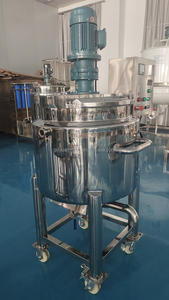 Mélangeur de lavage de liquide CE réservoirs de mélange industriels réservoir de mélange de fusion de sucre 100 200 500 litres machine à savon 0-60 tr/min - Product Image 2
