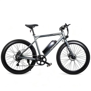 Neumáticos de 26 * 2.215 pulgadas, batería de litio de 48V8ah, freno de disco doble, cuadro de acero al carbono, bicicleta eléctrica de montaña - Product Image 1