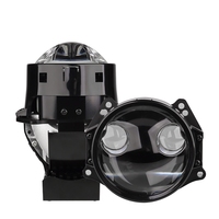 Produit BI-LED puissant 3.0 pouces A34 double projecteur LED laser faisceau haut/bas phare automatique lentille LED