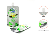 Emballage imprimé sur mesure disponible pour les boissons, les jus de fruits, les sachets à bec verseur