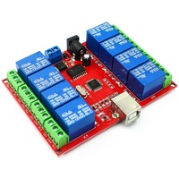 5V 12V 2 4 8 canaux USB relais commutateur de commande Programmable contrôle par ordinateur pour Smart Home PC contrôleur Intelligent