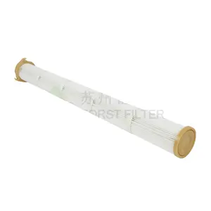 FORST PU Long Using Recycle Industrial Cylinder Powder Coating Dust Filter Cartridge