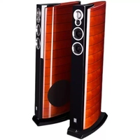 Enceintes de sol DX-5 10 pouces, tour passive HiFi audiophile, cabinet laqué piano, système audio home cinéma haut de gamme