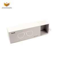 Approvisionnement d'usine Emballage de cadeau pour lunettes Boîte d'emballage en papier de carton de luxe imprimé avec logo personnalisé Boîtes pour lunettes de soleil