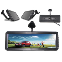 Moniteur de rétroviseur de camion DVR enregistreur AHD 12,2 pouces, moniteur de rétroviseur de bus, moniteur de marche arrière