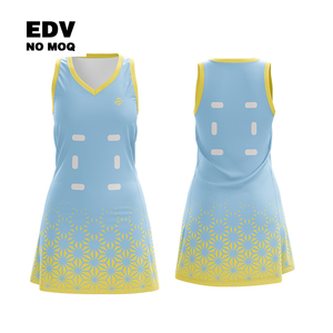 Women's Slim Fit Netball Dress Customizable Printed Girls' Netball Uniforms <b>Sublimation</b> Technique - Product Image 6