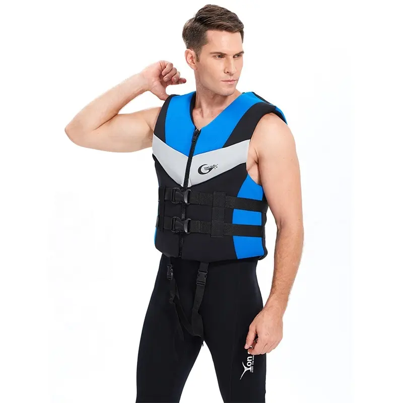 水泳や節約のための高い浮力を備えた高品質のプラスサイズのアダルトライフジャケット
