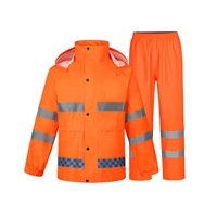 Imperméable et pantalon en tissu Oxford personnalisables, ensemble de pluie écologique pour la patrouille en extérieur, le travail et les voyages