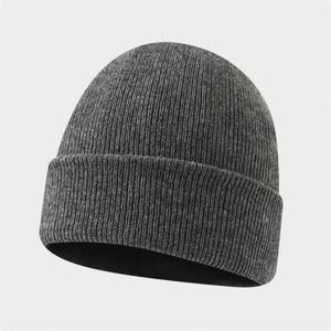 Gorros de Invierno Personalizados con Logotipo de Fábrica, Gorros de Lana Tejida Unisex, Gorro de Invierno con Forro Polar Grueso, Resistente al Frío - Product Image 4