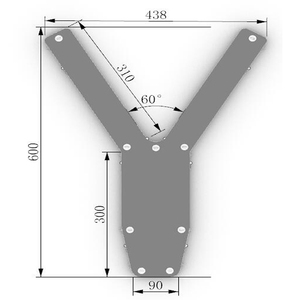 Y-Form Aufblasbare schwimmende Ponton Air <span class=keywords><strong>Dock</strong></span> Plattform Motorboot Jet Ski Parking <span class=keywords><strong>Dock</strong></span> für Yacht - Product Image 5