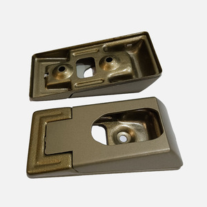 Clothes <b>Rod</b> Support Bronze Iron And <b>Plastic</b> Wall Mount Wardrobe Hardware Accessories Non Detachable - Product Image 4