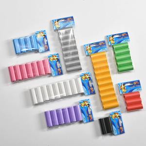Bolsas para Excremento de Perro, Paquete de 6 Rollos, Sin Imprimir, Color Sólido, Bolsa para Excremento en Existencia, MOQ Bajo, Precio de Fabricante al por Mayor - Product Image 6