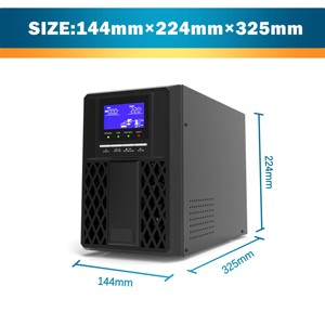Bán Hot Bắc Mỹ px2k 2KVA/1.8kw 0 ms Thời gian chuyển trực tuyến <span class=keywords><strong>UPS</strong></span> cho hệ thống an ninh với màn hình <span class=keywords><strong>LCD</strong></span> hiển thị <span class=keywords><strong>48VDC</strong></span> pin lithium - Product Image 3