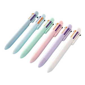 Penne Creative a 6 Colori, Scrittura Fluida Senza Interruzioni, Penne a Sfera Multicolore con Logo Personalizzato - Product Image 2