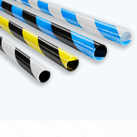 Selang Susut Panas Anti Asam Alkali PTFE FEP PFA Zebra Berkualitas Tinggi