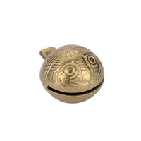 Vente flash : Cloche en cuivre, cloche pour chien, cloche tête de tigre, accessoires de bijouterie en laiton, cloche pour animaux de compagnie