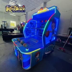 Machine <span class=keywords><strong>de</strong></span> jeu <span class=keywords><strong>de</strong></span> <span class=keywords><strong>basket</strong></span>-ball <span class=keywords><strong>à</strong></span> monnayeur pour <span class=keywords><strong>2</strong></span> enfants, modèle Happy Basketball Exchange, avec support anglais, pour usage intérieur - Product Image 4
