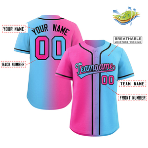 Uniformes de baseball vierges à impression numérique, vente en gros, maillot de baseball à mailles par sublimation, maillot de baseball professionnel pour adultes - Product Image 2