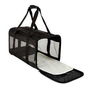 Горячая Распродажа, одобренная авиапочтой Мягкая двусторонняя сумка для кошек и собак, портативная Удобная дорожная сумка-переноска для домашних животных - Product Image 3