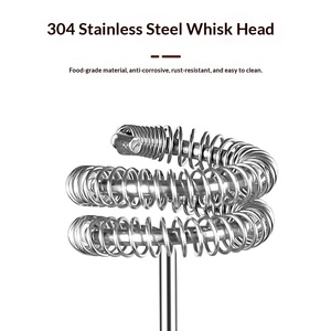 Mousseur à lait sans fil rechargeable USB-C, 3 vitesses, mini-fouet portatif pour café et outils de cuisine - Product Image 6