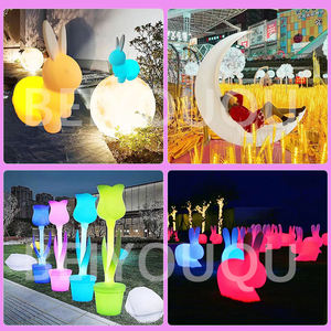 Illuminazione del Decking del giardino solare 3D luci della luna percorso di <span class=keywords><strong>accesso</strong></span> paesaggio impermeabile lampada ad atmosfera esterna a Led - Product Image 6