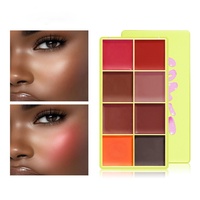 Palette Tout-en-un Personnalisable Multi-couleurs pour Blush, Highlighter, Contour et Correcteur – Vente en Gros – Crème de Teint Extensible