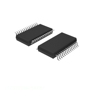 LTC3703EG-5 # PBF 28 SSOP (0.209 นิ้ว, กว้าง 5.30 มม.) มีสินค้าในสต็อก ไอซี ควบคุมวงจรแปลงไฟแบบบัค 28SSOP วงจรรวมการจัดการพลังงาน (PMIC) - Product Image 1
