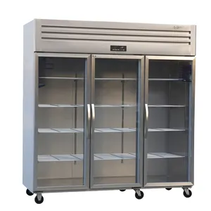 三门餐厅冰箱冰柜不锈钢立式厨房冷水机