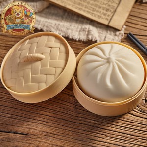 Jouets sensoriels en forme de dumpling, anti-stress, cadeaux de Pâques, jouets anti-anxiété, jouets squishy scintillants en forme de dumpling, cadeaux de fête - Product Image 4
