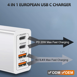 <span class=keywords><strong>Cargador</strong></span> rápido de 4 puertos de 20W y 40W para Android, <span class=keywords><strong>cargador</strong></span> <span class=keywords><strong>original</strong></span> ultrafino de 2.4A y 3.1A - Product Image 5