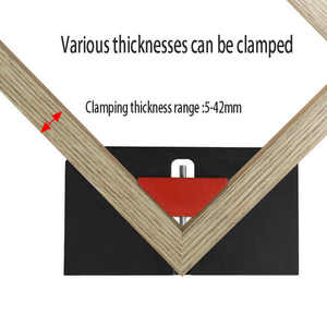 Nouvelle pince d'angle réglable à 90 degrés pour <span class=keywords><strong>le</strong></span> travail du <span class=keywords><strong>bois</strong></span>, pour scie et défonceuse à angle droit, en alliage d'aluminium, pour <span class=keywords><strong>machines</strong></span> à <span class=keywords><strong>bois</strong></span> - Product Image 2