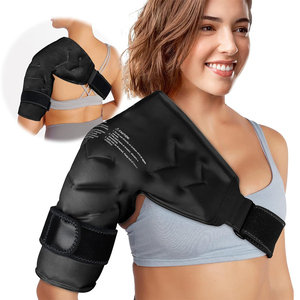 Reusable Gel Ice Pack Shoulder Wrap for Arm Rotator Cuff Cold Compression Pain Relief Cold Therapy Shoulder Gel Ice Pack Wrap