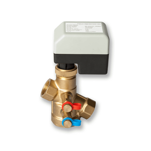 วาล์วควบคุมสมดุลทองเหลืองแบบปรับด้วยมือสำหรับระบบ HVAC รุ่น <span class=keywords><strong>PICV</strong></span> พร้อมอุปกรณ์วัดการไหล - Product Image 2