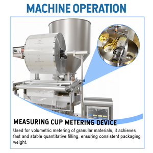 Máquina de embalaje de gránulos de plástico de gran venta, máquina de llenado y sellado de juguetes, para recarga de cuentas Perler y empaquetado de bolsas tipo sobre - Product Image 5