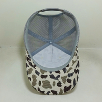 Personnalisé canard Camo 5 panneau camionneur maille chapeau 112PFP forme vieux canard Camo camionneur chasse chapeau blanc camionneur casquette Gorras