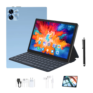 Educational M50 10.1 Inch OEM Support <b>Cheap</b> Android 15 8GB 256GB Wifi 3G 4G Calling 2 in 1 <b>Tablet</b> PC With Keyboard Case Mouse - Product Image 3
