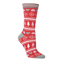 Chaussettes de Noël mignonnes en coton pour femmes, personnalisables, idéales pour les cadeaux de festival, vente en gros à prix réduit