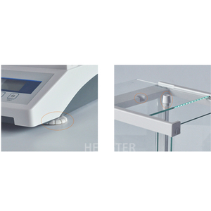 Wirtschaft liche 1-Milligramm-Analytikwaage Interne Kalibrierung labor waagen - Product Image 3