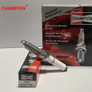 Candele di Accensione per Cayenne Turbo 957, Porsche, <span class=keywords><strong>Ford</strong></span> <span class=keywords><strong>Fiesta</strong></span> OE601, CHAMPION, Candela Ecoboost, Candela all'Iridio per Honda Fit Hybrid - Product Image 1