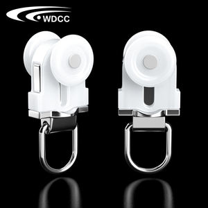 WDCC Customized Wholesale Wave Curtain Track Ripple S Fold Curtain Rail Track Wifi Automation Curtain Motor - Product Image 4
