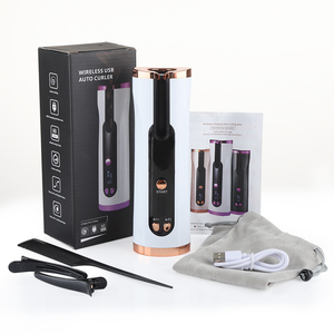 Portable Usb <strong>Cordless</strong> <strong>Automatic</strong> Hair <strong>Curler</strong> Rechargeable Air Display Temperature Ceramic <strong>Cordless</strong> Hair <strong>Curler</strong> - Product Image 3