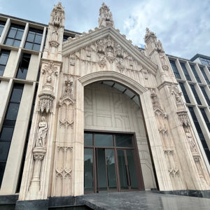 Nouvel簡単設置屋外使用ファサードGRC壁パネルコンクリートマンホール型 - Product Image 1